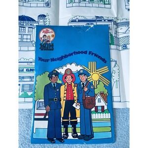 Vintage 1977 Dr. Pepper Little World Advertising Your Neighborhood Friends